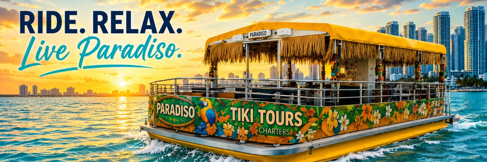 Paradiso Tiki Tours — Ride. Relax. Live Paradiso.